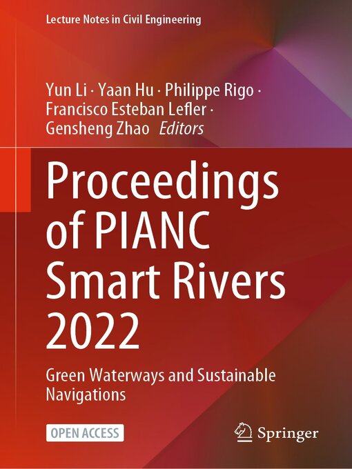 Title details for Proceedings of PIANC Smart Rivers 2022 by Yun Li - Available